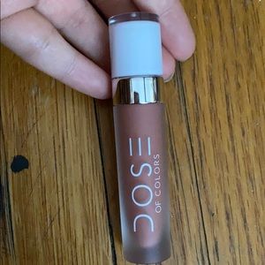 Dose of Colors Liquid Matte Lipstick in nude mood
